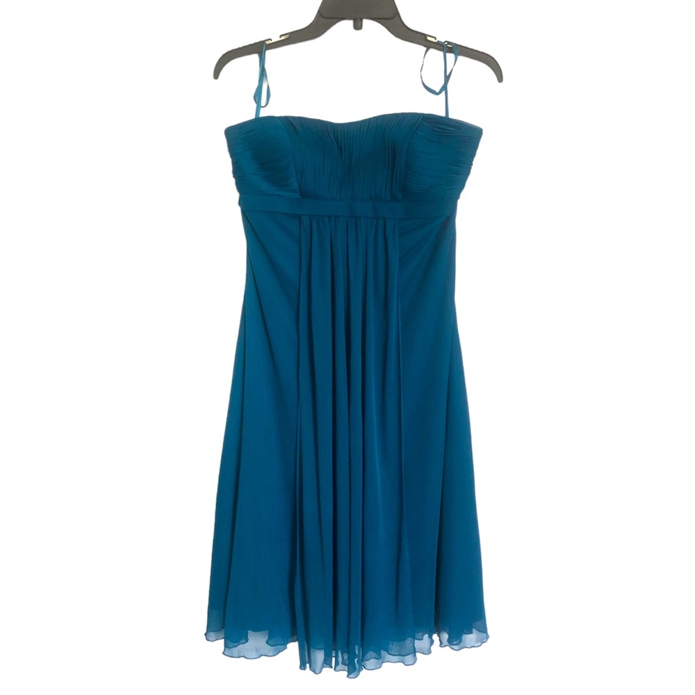 Cake | Strapless Blue Dress